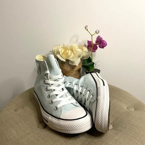 Converse High-Tops in “Polar Blue” Unisex Sneakers - Size 7.5/5.5 - Picture 11 of 15